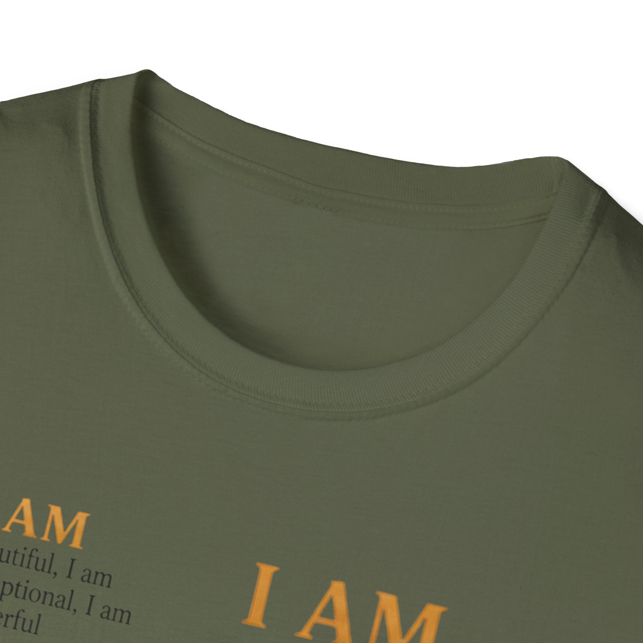 I AM Black Woman T-Shirt — Empowering Afrofeminine Affirmation Tee
