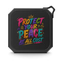 Bluetooth Speaker — "Protect Your Peace" Outdoor Portable Speaker