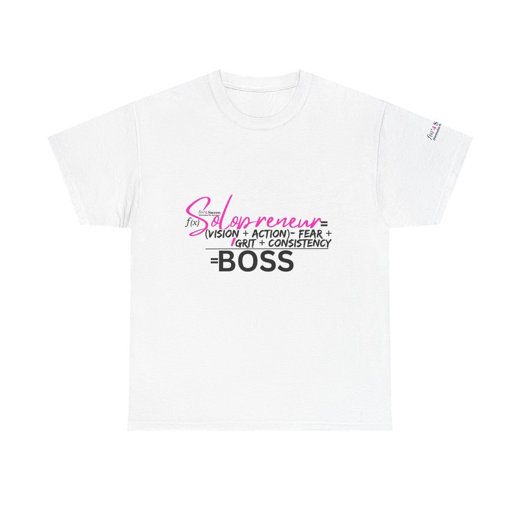 She/Herpreneur Motivational Tee – Solopreneur Boss T-Shirt for Women Entrepreneurs, Female Founder Apparel, Small Business Owner Graphic Tee