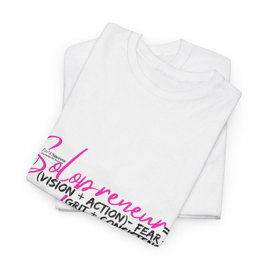 She/Herpreneur Motivational Tee – Solopreneur Boss T-Shirt for Women Entrepreneurs, Female Founder Apparel, Small Business Owner Graphic Tee