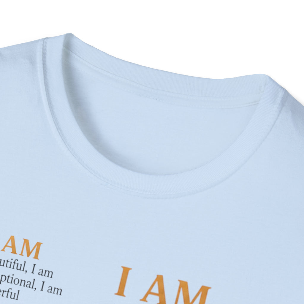 I AM Black Woman T-Shirt — Empowering Afrofeminine Affirmation Tee