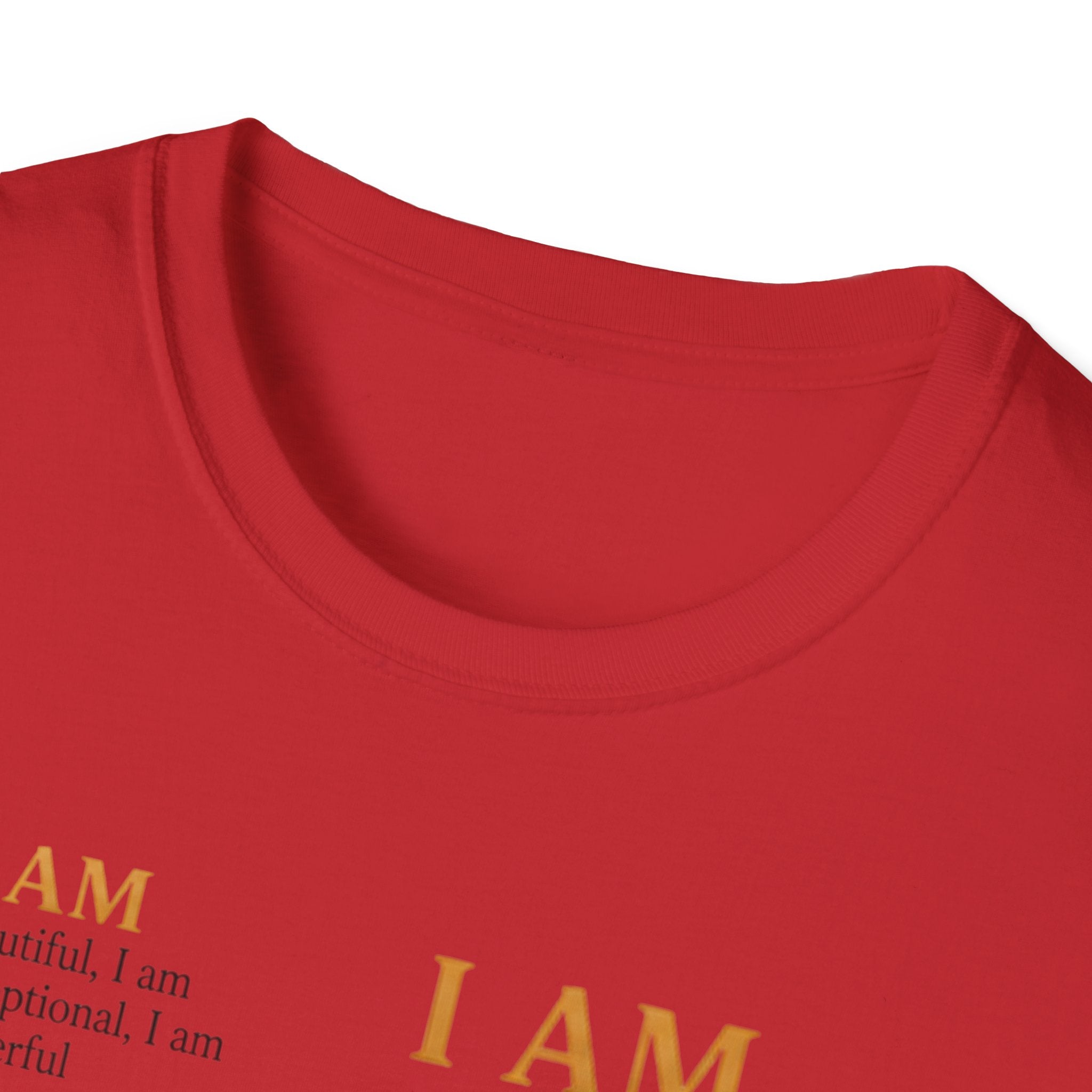 I AM Black Woman T-Shirt — Empowering Afrofeminine Affirmation Tee
